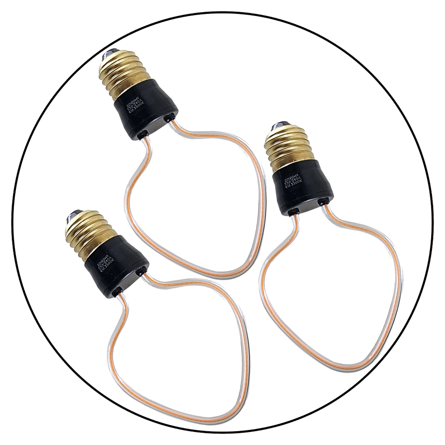 3 Pack Retro LED 4W Soft Filament E27 Decorative Industrial Light~1013 - LEDSone UK Ltd