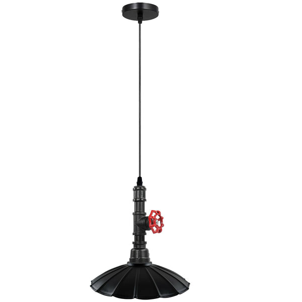 Vintage stijl industriële hanglamp kroonluchters steampunk pijplamp E27 voet ~ 1304 – zonder lamp