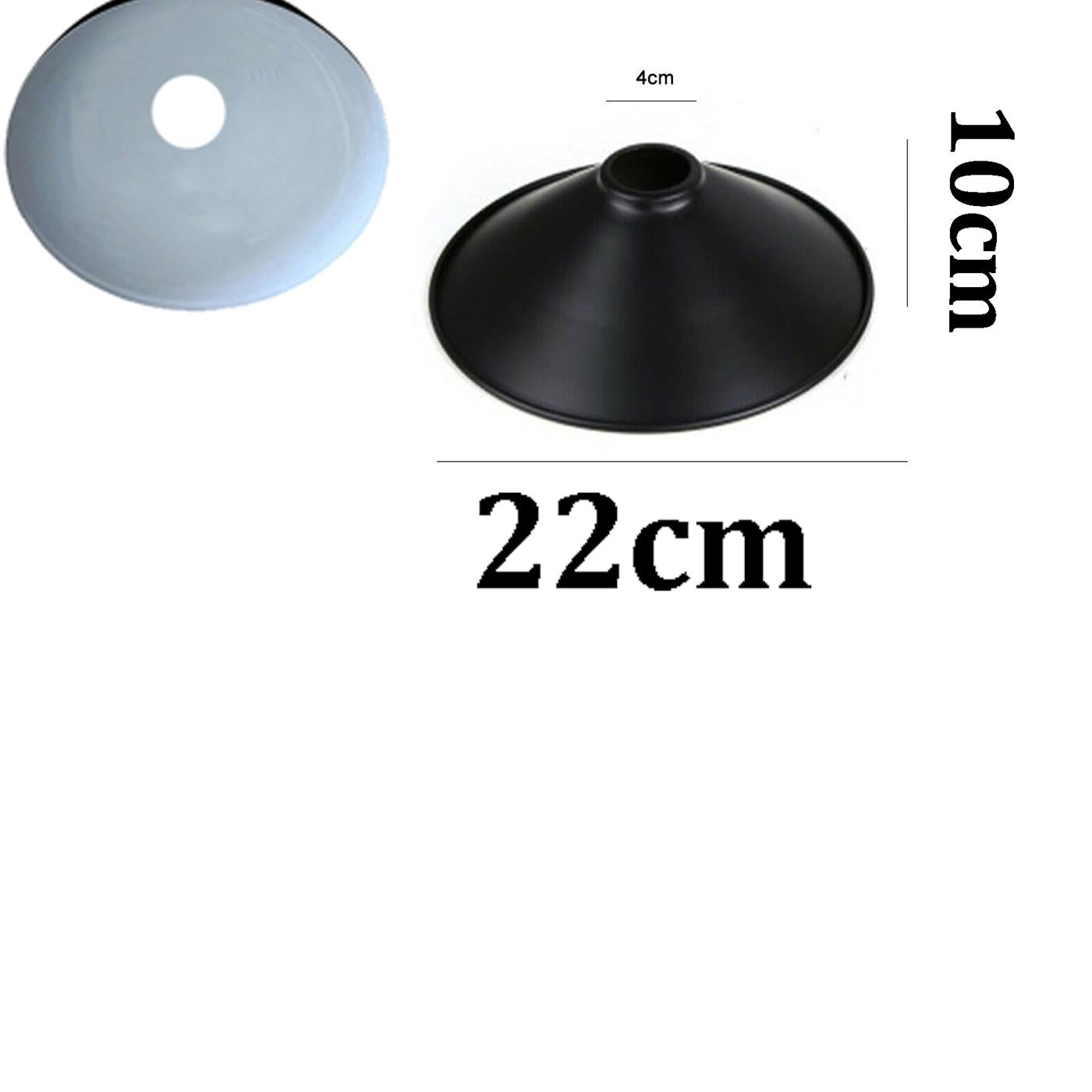 LEDSone industrial Vintage Metal Cone shaped Pendant light Lamp Shade~1449 - LEDSone UK Ltd