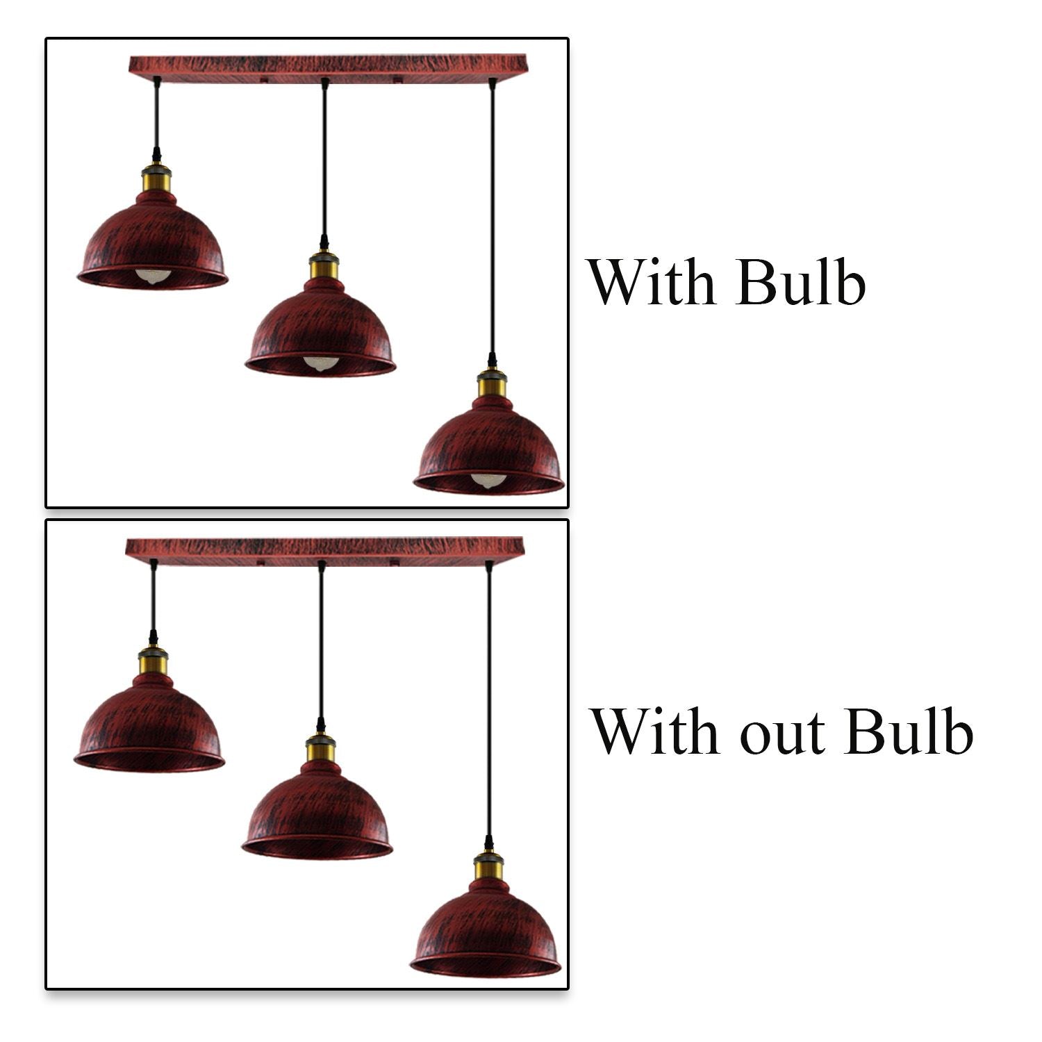 Vintage Industrial Brushed Copper Indoor Hanging Adjustable Pendant Light Metal Mug Cage Ceiling Chandelier~3386 - LEDSone UK Ltd