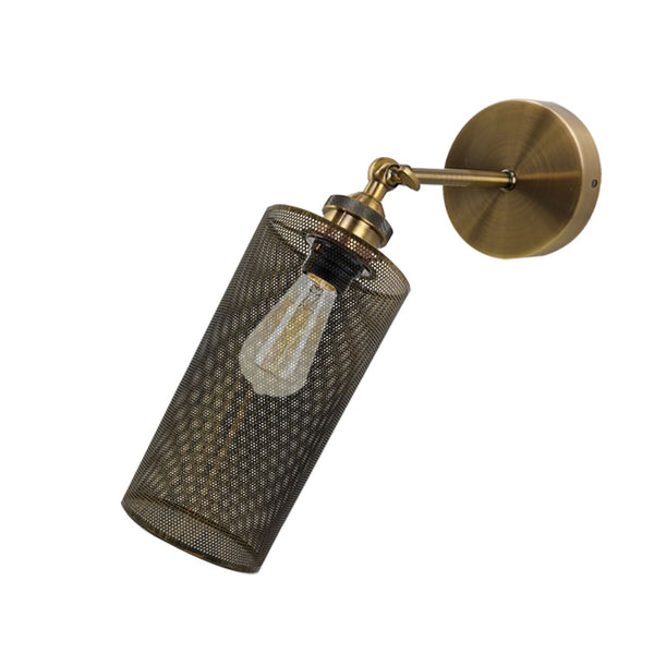 Modern Industrial Retro Vintage Wall Mount Indoor Lamp Fixture Kitchen Island~1203 – Brushed Copper / With Bulb
