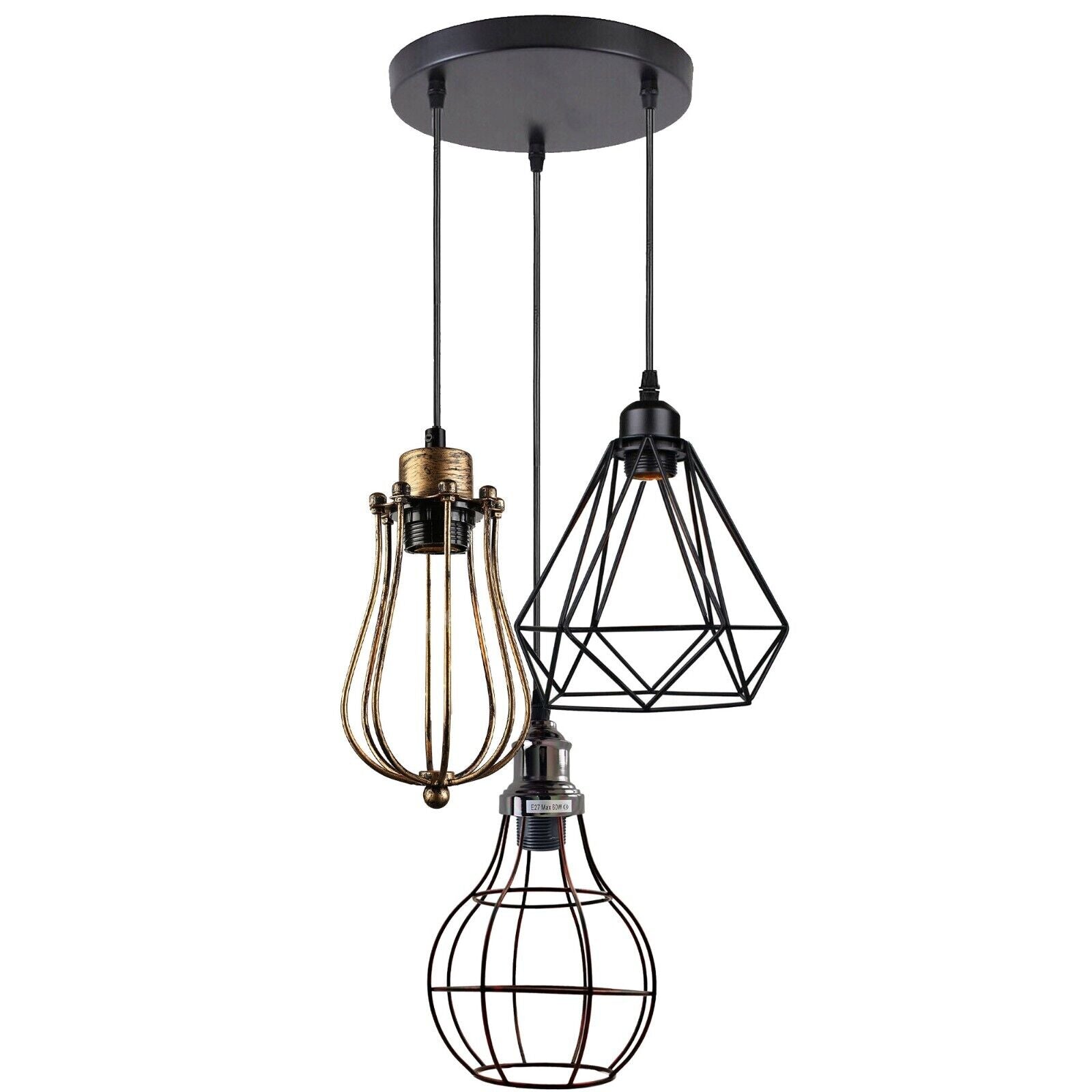 Light Cage Ceiling Hanging Pendant Lamp
