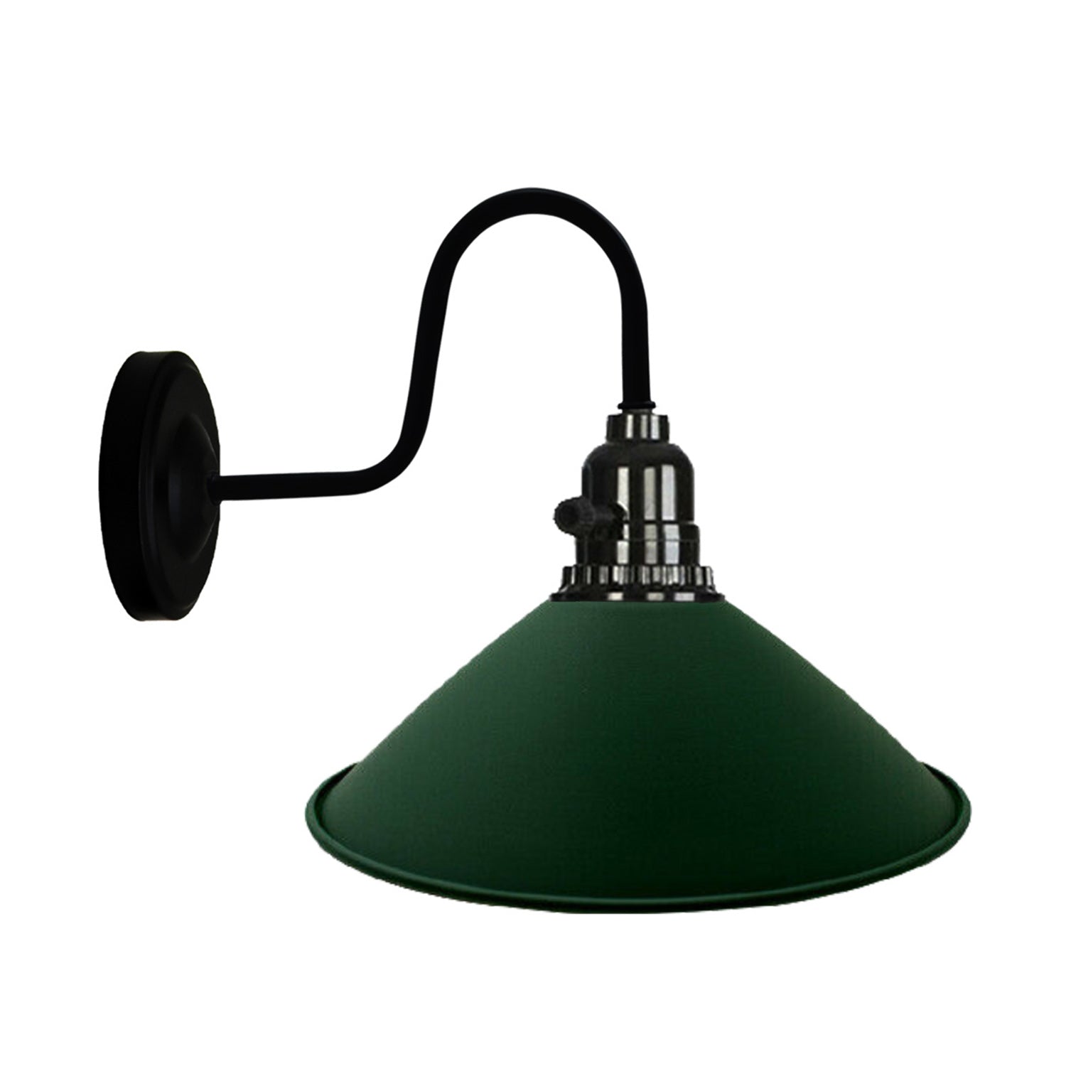 Vintage Shade Metal Retro Green Colour Wall Light for Style Home~2516