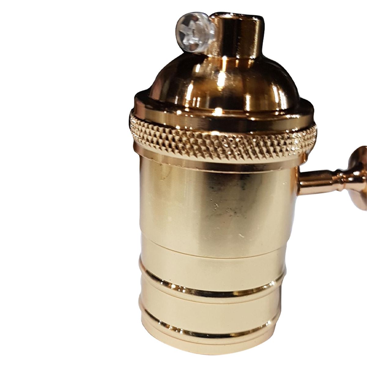 E27 Screw Vintage Switch Bulb Holder Industrial Antique Retro Edison Lamp Light~3415 - LEDSone UK Ltd