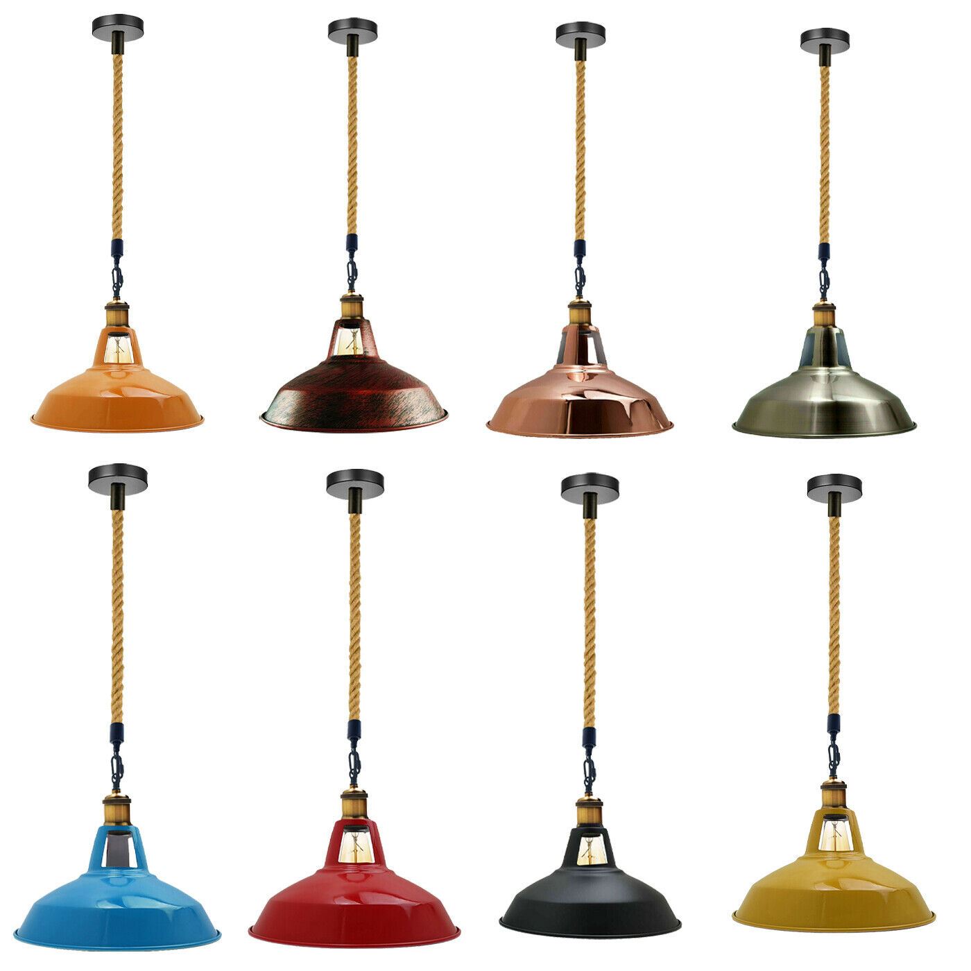 Industrial Modern Retro Vintage Style Ceiling Pendant Light Chandelier Lampshade~1129 - LEDSone UK Ltd