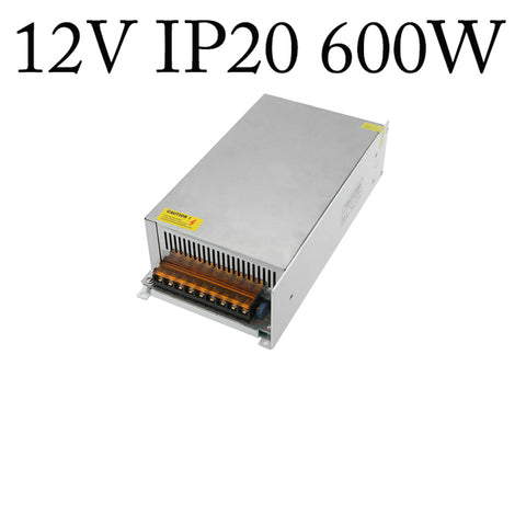 AC 100/240V to DC12V 12W -720W Transformer Heavy Duty Regulated Power Supply Driver ~4087