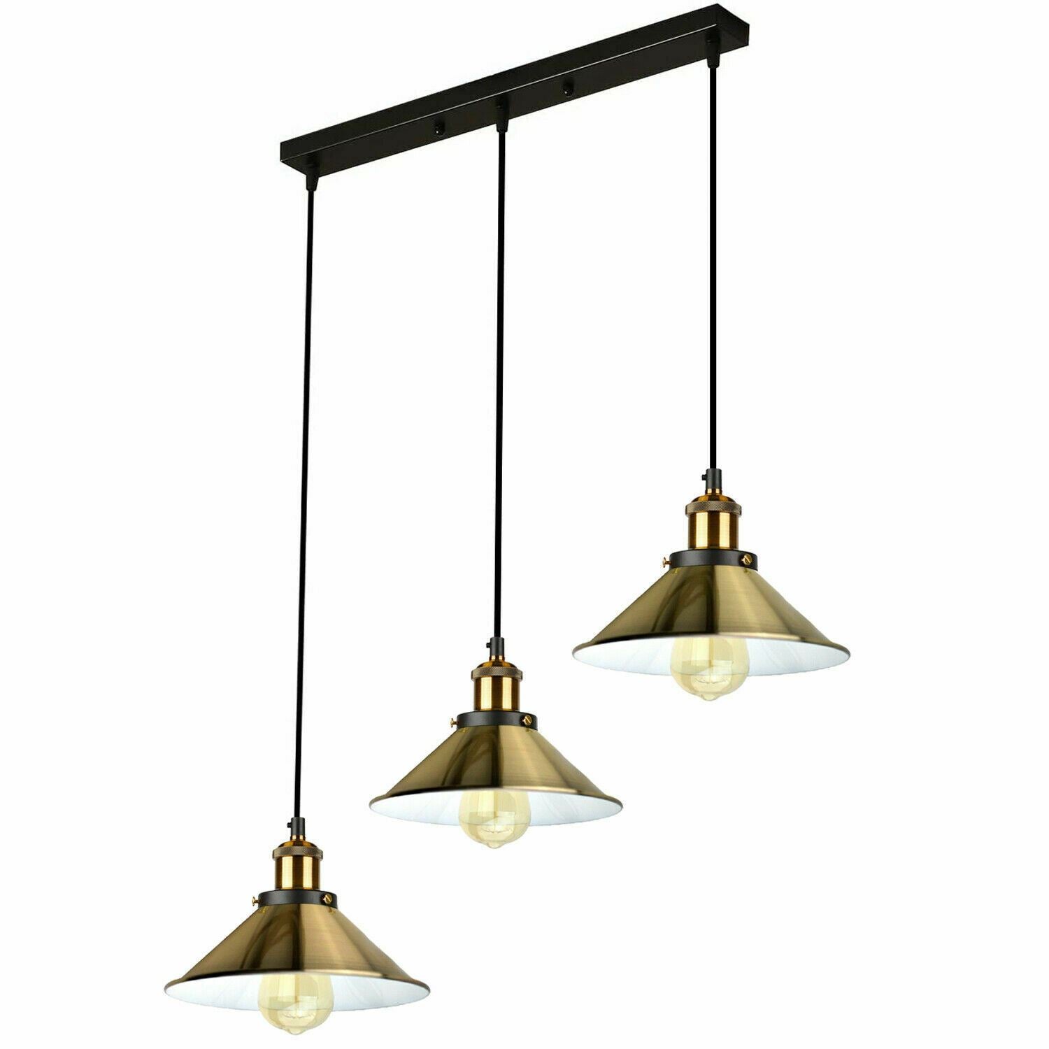 Modern Lenier Style 3 Light Ceiling Pendant 