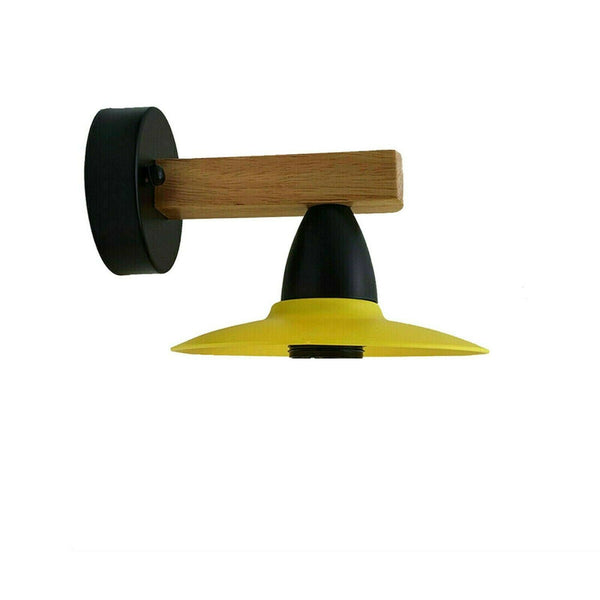 Vintage Modern Indoor Yellow Wall Sconce Wall Light E27 Base Lamp Fitting Fixture ~6228 – Type 2