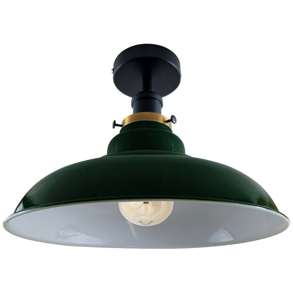 Semi-plafondlamp in antieke stijl ~1238 – Met lamp / Groente
