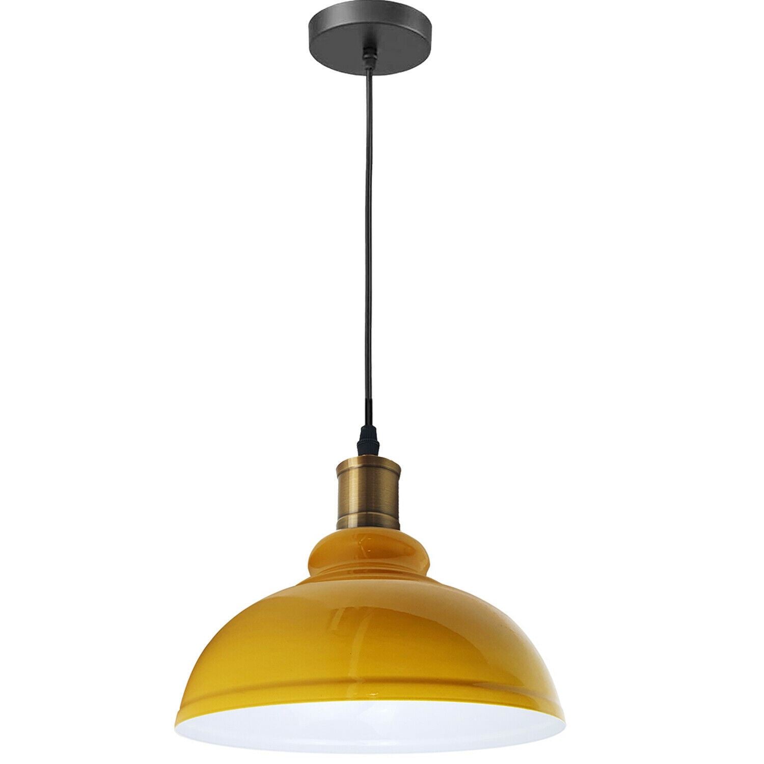 Vintage Industrial Metal Ceiling Pendant Shade Modern Hanging Retro Lights~1292 - LEDSone UK Ltd