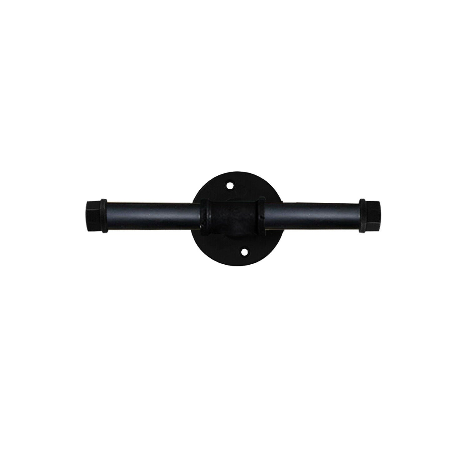 LEDSone Industrial Iron Black Towel Rail Hanging Holder 20mm Pipe Fitting Hanger~3560 - LEDSone UK Ltd