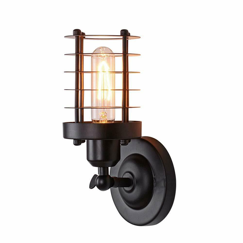 Industrial Modern Metal Cage Adjustable Wall Sconce Loft Lamp Shade Wall Light Round Cage Wall Light cage wall light vintage wall light wall light light sconce wall lighting industrial wall light indoor vintage industrial retro wall sconce wall lights wall sconce lighting wall light fixtures wall sconces sconces wall lighting light wall