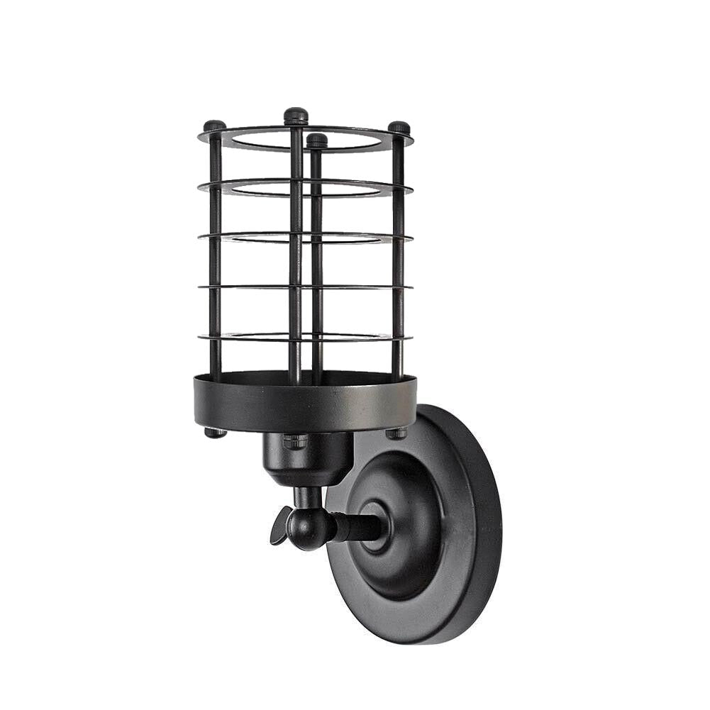 Industrial Modern Metal Cage Adjustable Wall Sconce Loft Lamp Shade Wall Light Round Cage Wall Light cage wall light vintage wall light wall light light sconce wall lighting industrial wall light indoor vintage industrial retro wall sconce wall lights wall sconce lighting wall light fixtures wall sconces sconces wall lighting light wall