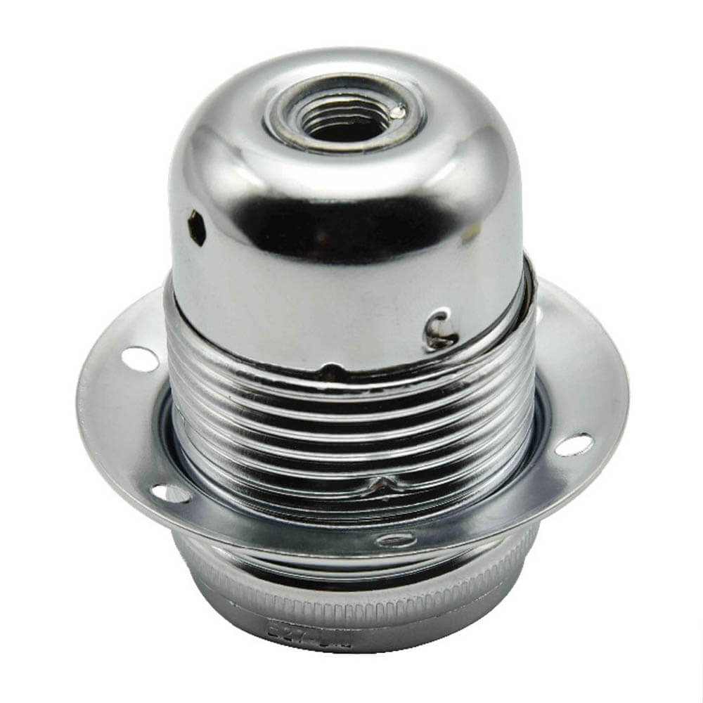 E27 Bulb Light Socket Retro Metal Bulb Holder Lamp Shades Hardwired IP20 Screw ~2971