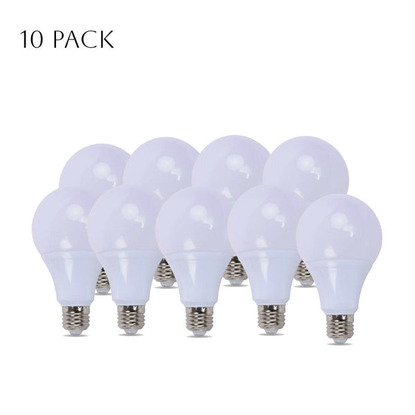 Verpakking van 18W E27 LED-lamp - A60 Koel Wit | Efficiënt energieverbruik ~4151 – 10-PACK
