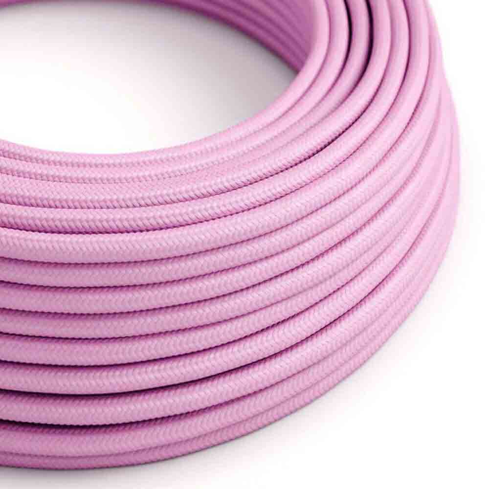 Baby Pink fabric Braided Cable.JPG