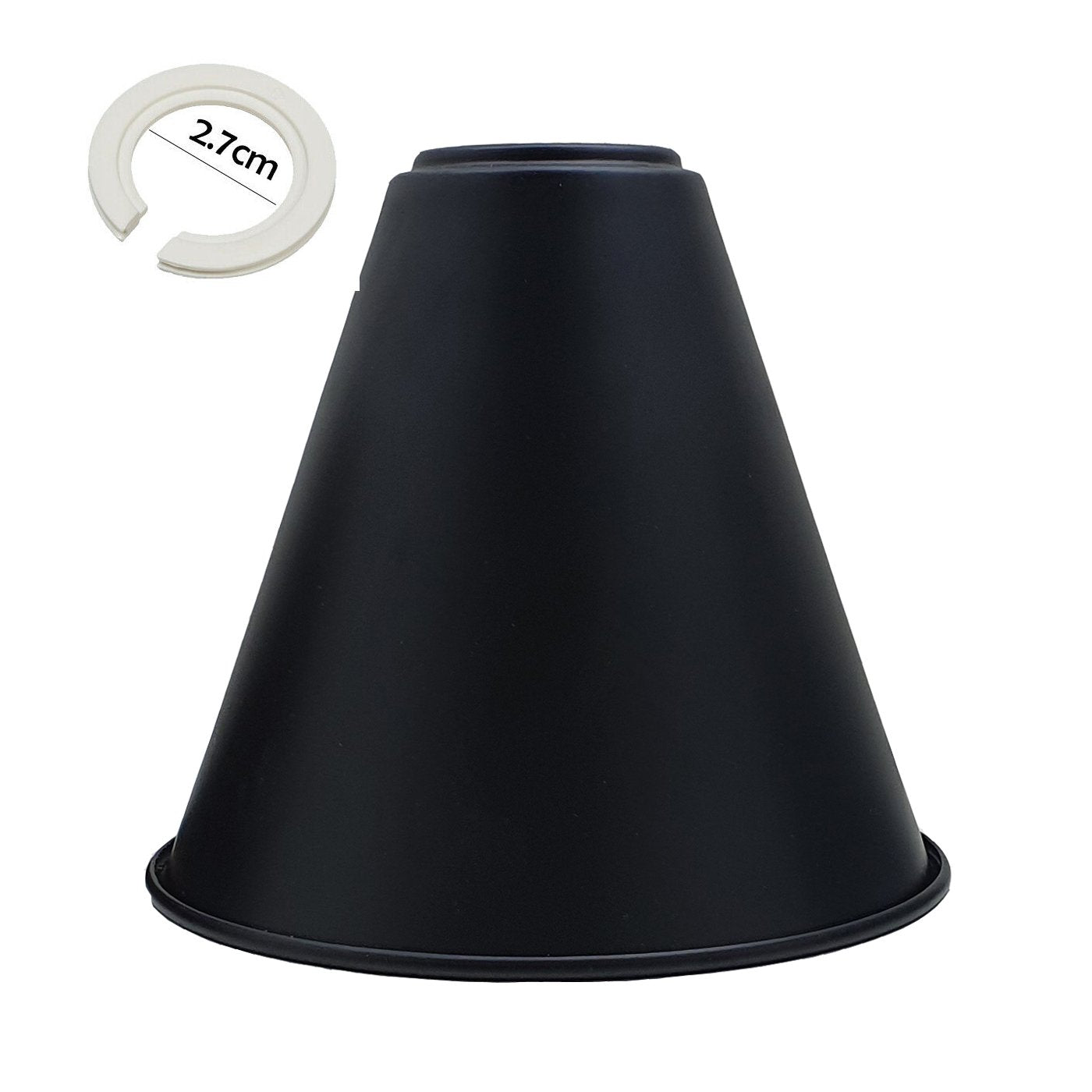 Modern Light Shade Rustic Brushed Colour Easy Fit Ceiling Pendant Cone Lampshade~2186 - LEDSone UK Ltd