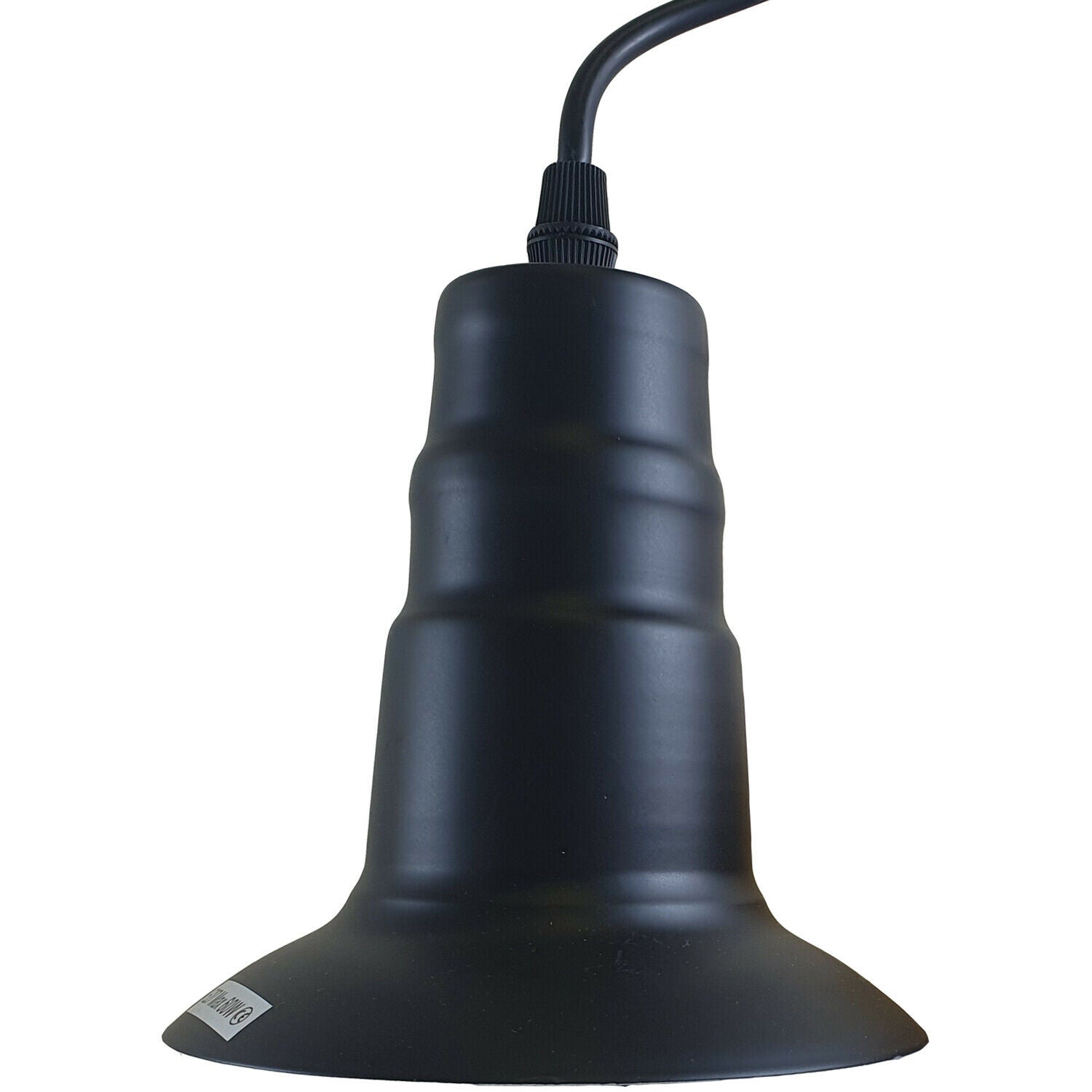 Black Ceiling Light Fitting Industrial Pendant Lamp Bulb Holder~1683 - LEDSone UK Ltd