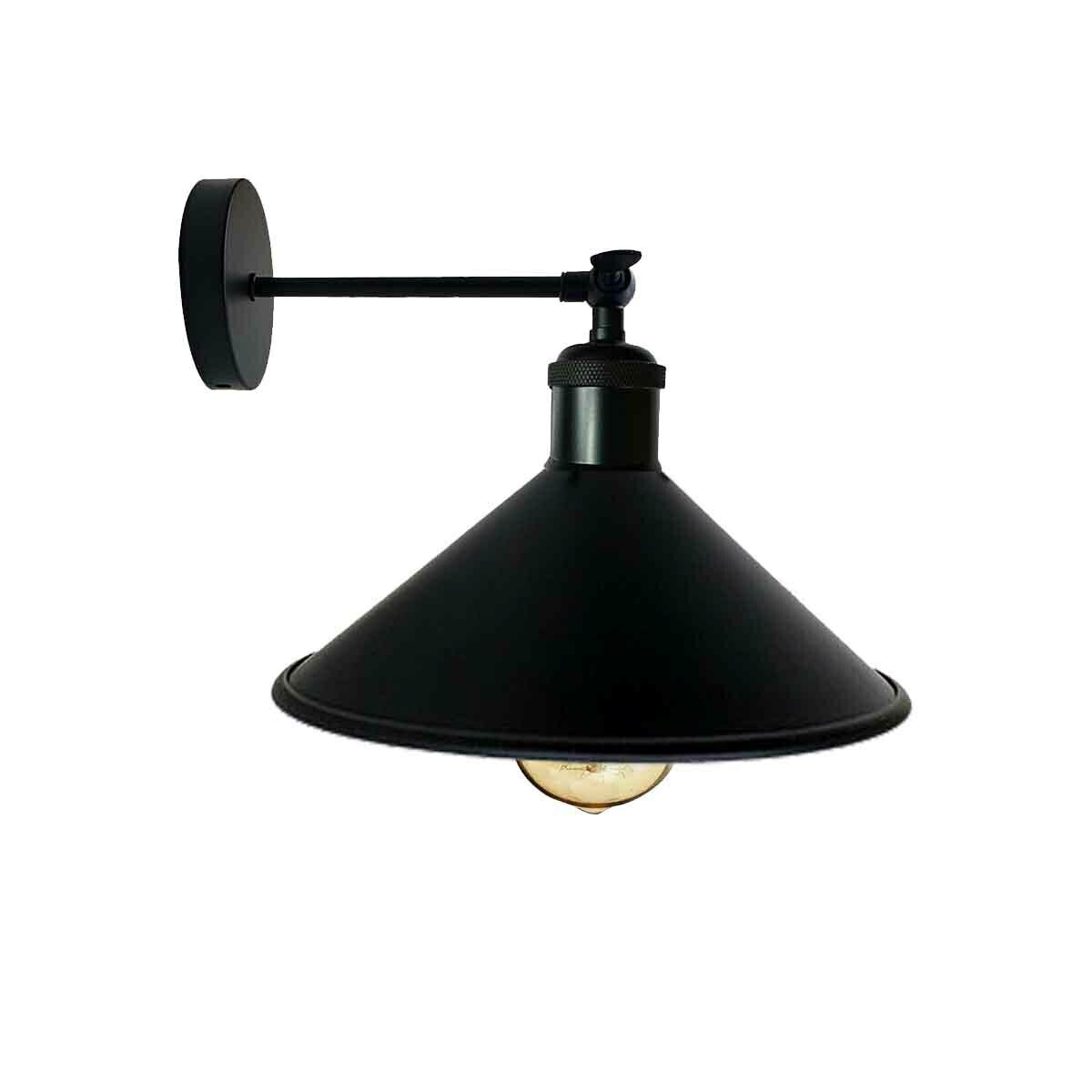 Industrial Black Colour Wall Lamp Retro Light Vintage Wall Sconce Lights~2311 - LEDSone UK Ltd