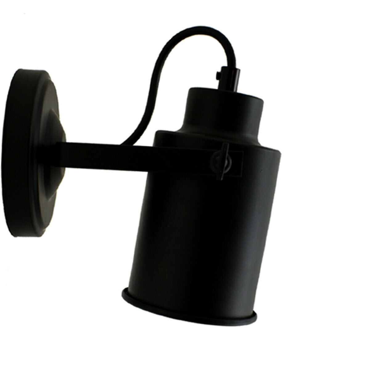 Black Vintage E27 Wall Sconce Industrial Edison Wall Loft Retro Lamp Light Holder~2332 - LEDSone UK Ltd