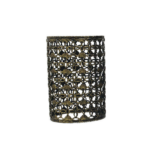 4 Type Shade Set Brushed Brass Lampshade Easy Fit Modern Light Metal Cage Lamp Shade~1020 - LEDSone UK Ltd