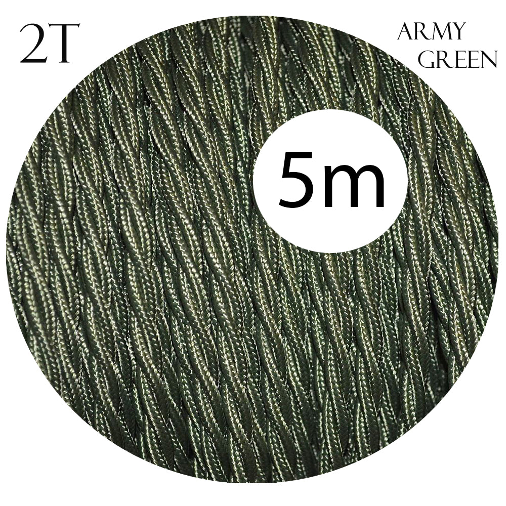 5 M Army Green Fabric cable.JPG