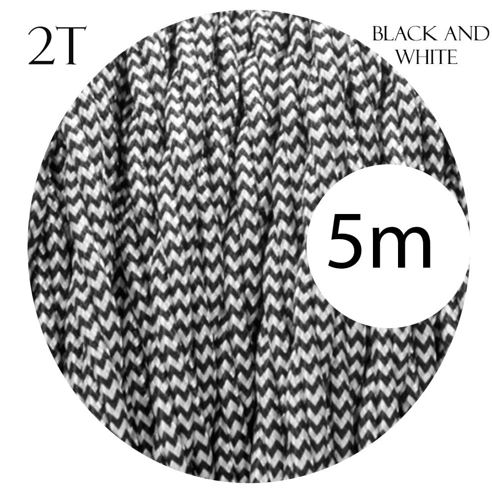Black & White Fabric Covered Cable Lighting.JPG
