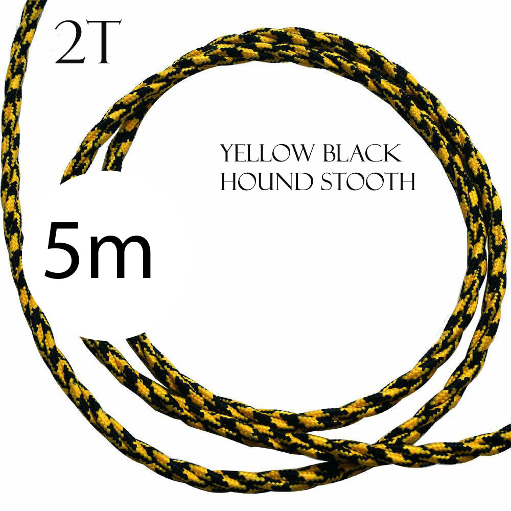 Yellow Black fabric Covered Cable.JPG