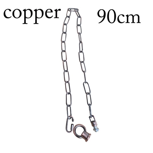 Light Chain for Ceiling Pendant lights chandeliers 38mm x 16mm - Copper~1053 - LEDSone UK Ltd