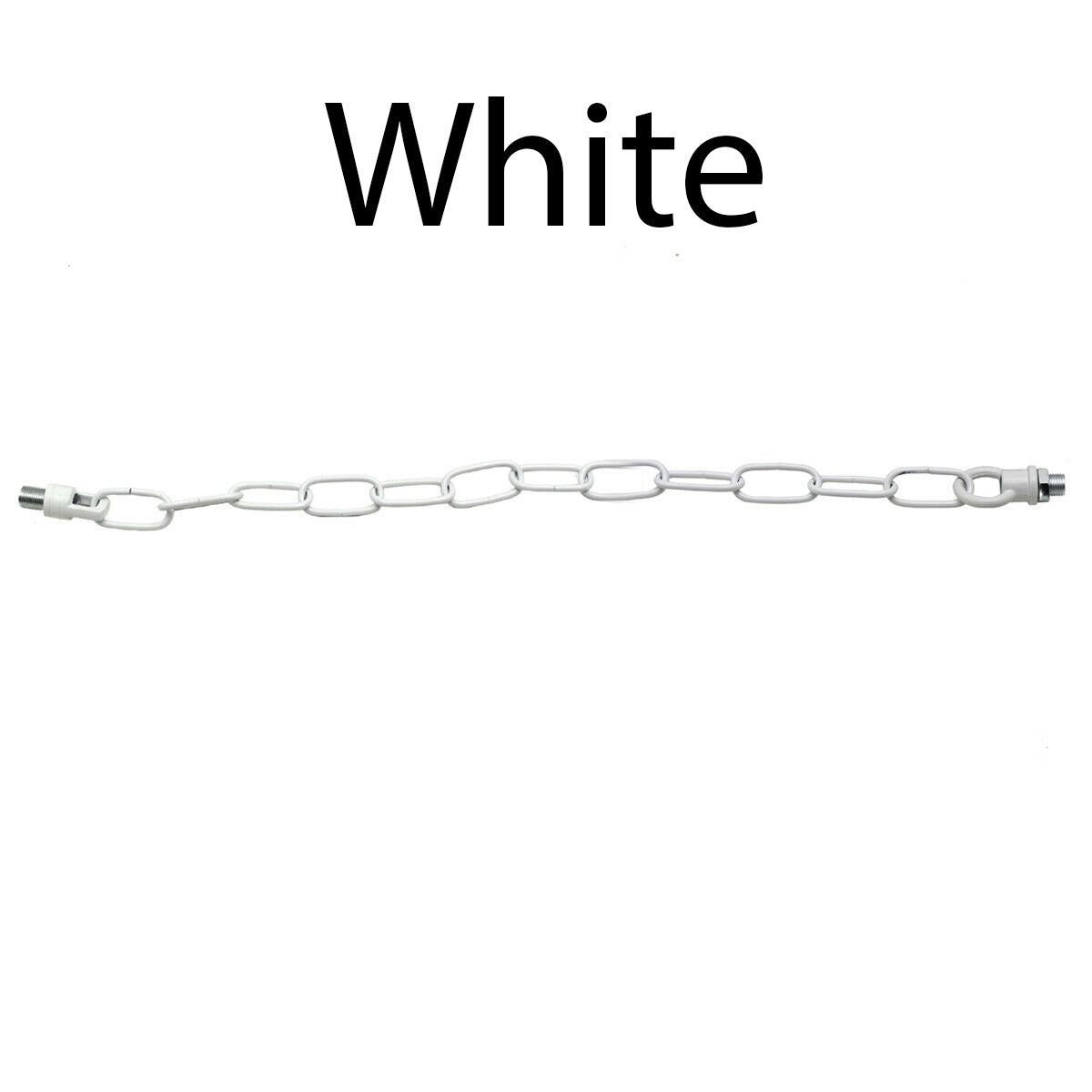 Light Chain for Ceiling Pendant lights chandeliers 38mm x 16mm - White~1048 - LEDSone UK Ltd