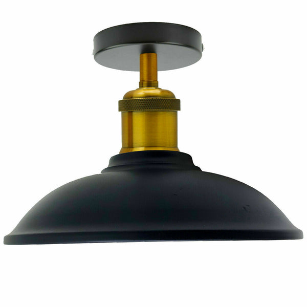 Traditionele vintage plafondlampen voor gangen~1833  – Zwart / Nee