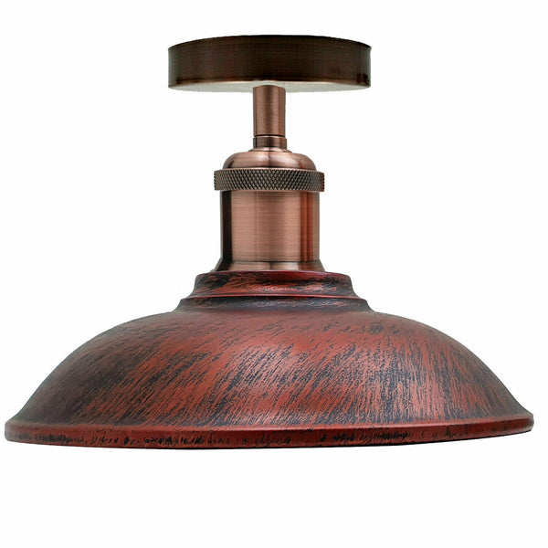 Traditionele vintage plafondlampen voor gangen~1833  – Rustiek Rood / Nee