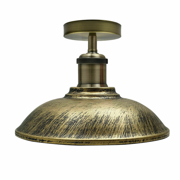 Traditionele vintage plafondlampen voor gangen~1833  – Geborsteld messing / Nee