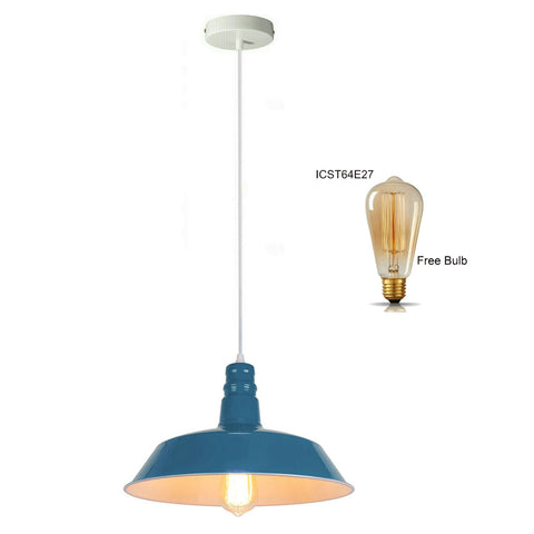 Metal Bowl Shade Pendant Light Chandelier Decorative Hanging Lamp Pendant Lighting Adjustable~1277