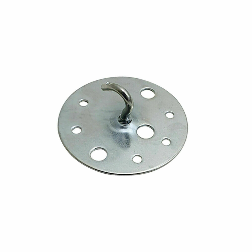 Ceiling Hook Plate Fixing Bracket for Chandelier Lights Heavy duty Steel Type 2 Hook~2705 - LEDSone UK Ltd