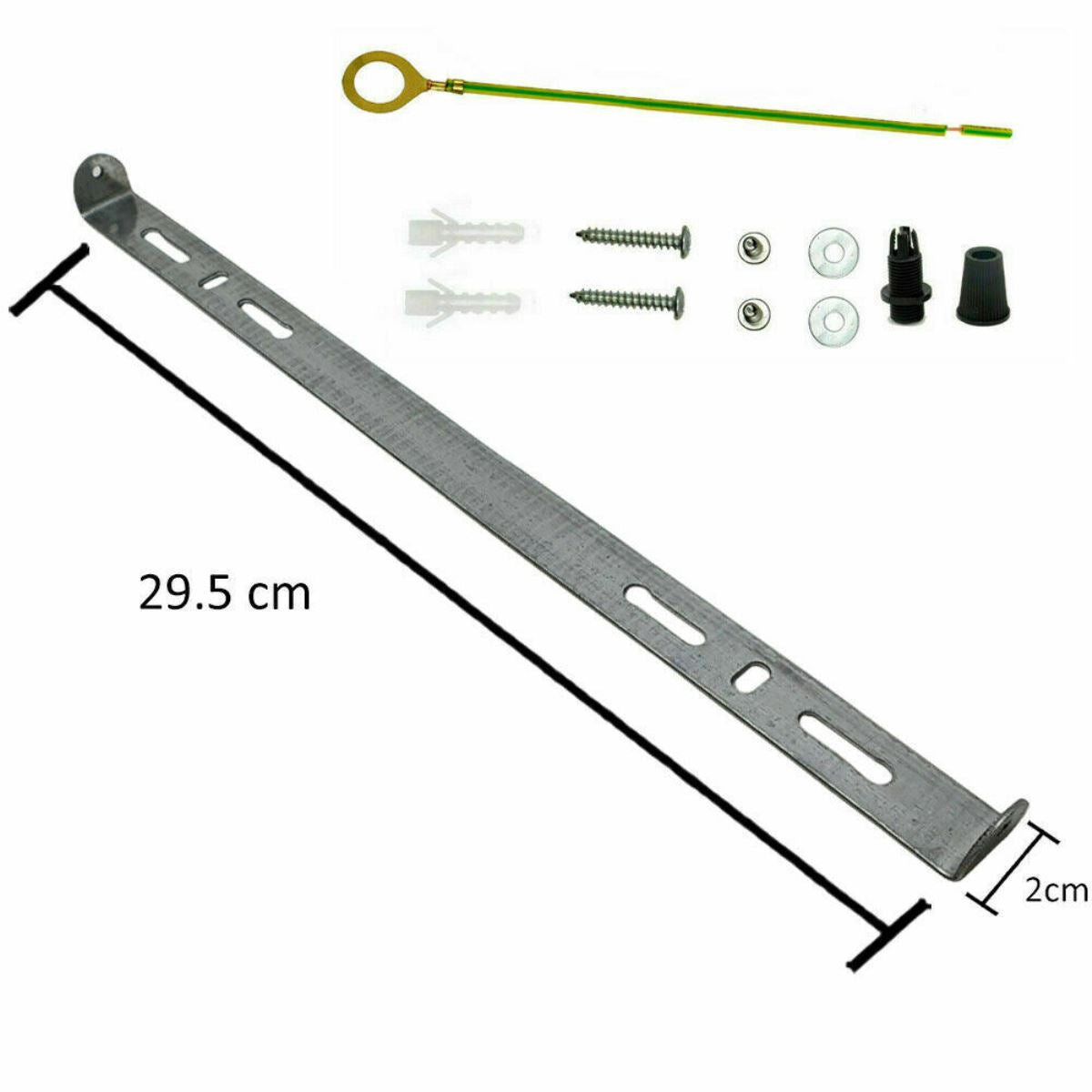 Ceiling rose Light Fixing strap brace 295mm bracket Plate with accessories~2404 - LEDSone UK Ltd