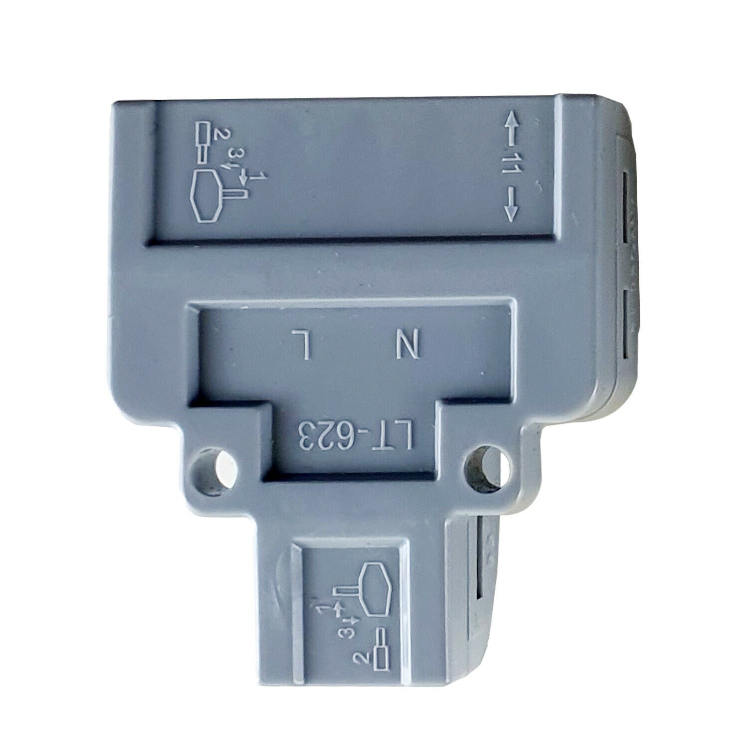 Connector 2to6 Out Wire Splitter Terminal Block Compact Wiring Blocks~1747 - LEDSone UK Ltd