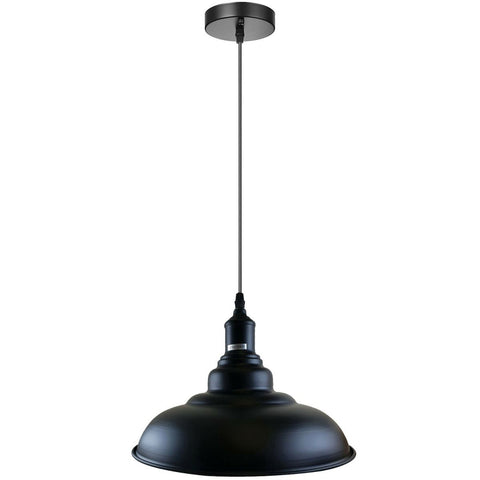 Colours Industrial Retro Loft Metal Ceiling Lamp Shade Pendant Light~1642