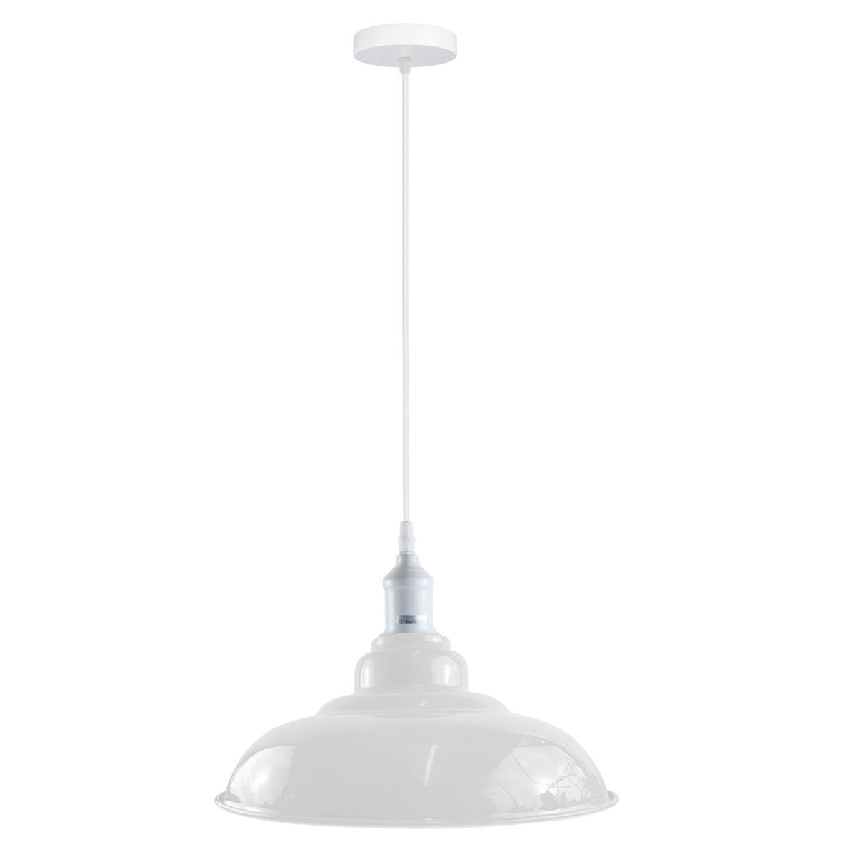 Colours Industrial Retro Loft Metal Ceiling Lamp Shade Pendant Light~1642 - LEDSone UK Ltd