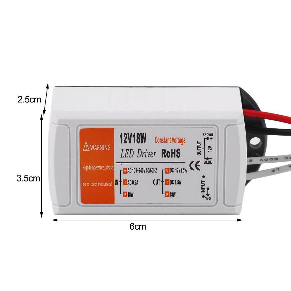 Led deals 12v 18w