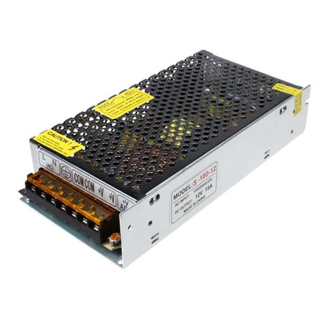 AC 100/240V to DC12V 180W Regulated Switching Power Supply Driver ~3338
