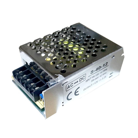 IP20 DC12V 40W 3.3Amp Power Supply LED Transformer~3343