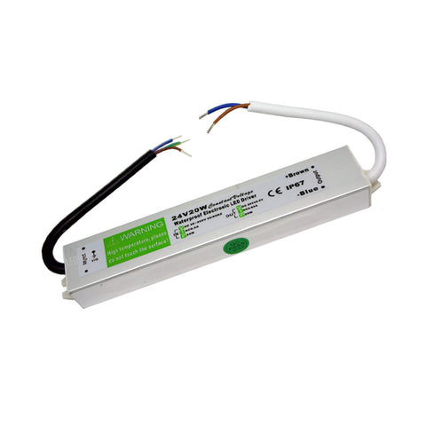 IP67 DC 24V 20W LED Driver Constant Voltage Power Supply Transformer~3348