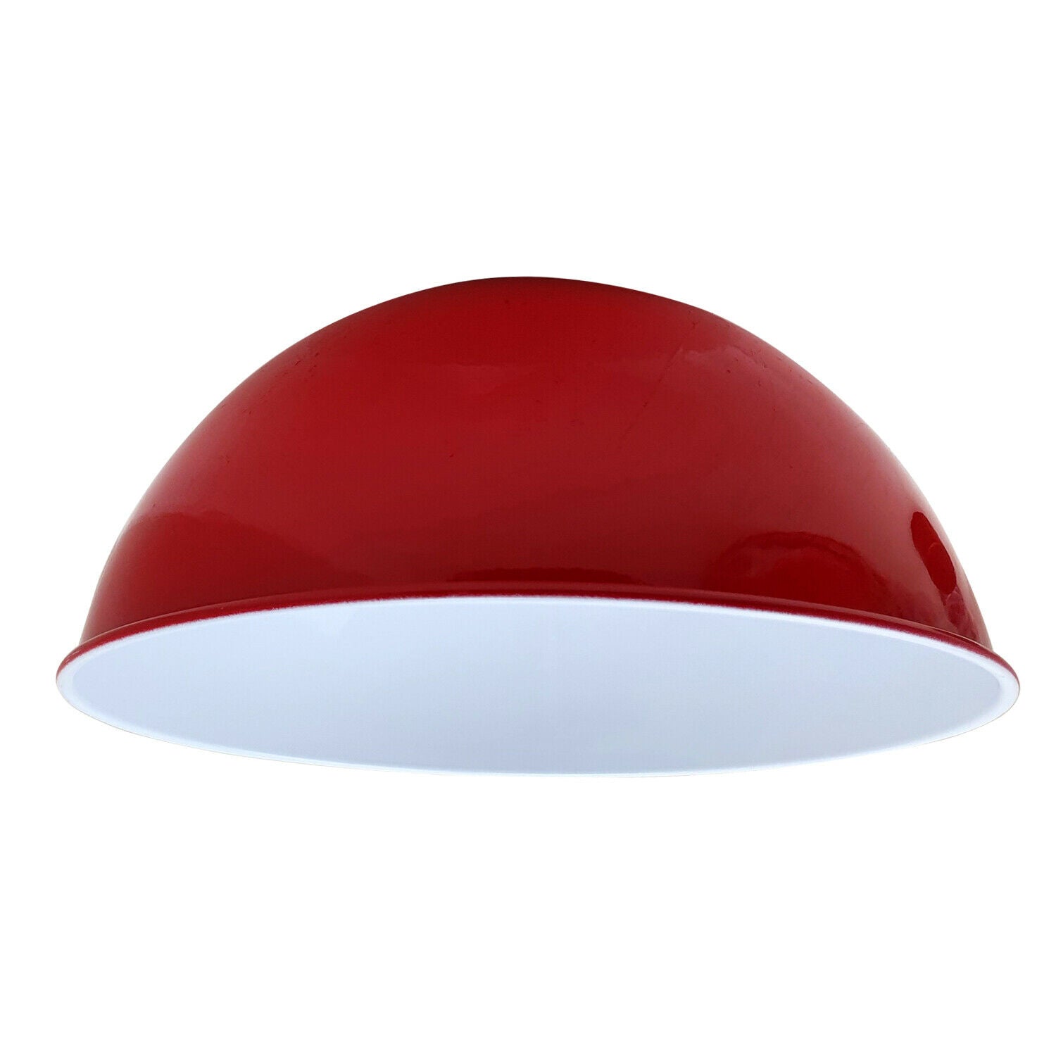Red Modern Dome Light Shades Easy Fit Ceiling Pendant~1892 - LEDSone UK Ltd