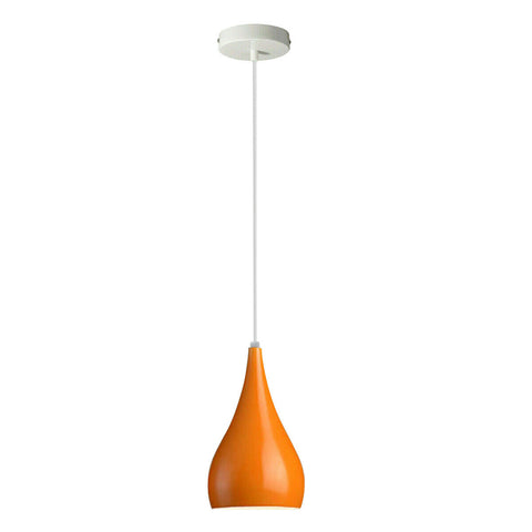 LEDSone industrial vintage Black Orange Adjustable Ceiling Pendant Lights~1592