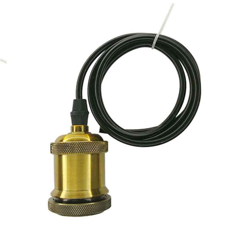 E27 Pendant Light PVC Cable Lamp Short Holder Fitting~2150 - LEDSone UK Ltd