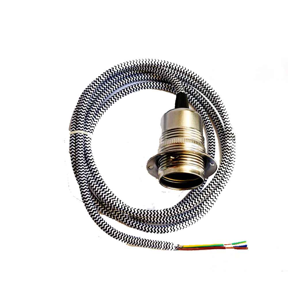 3 core fabric pendant cable