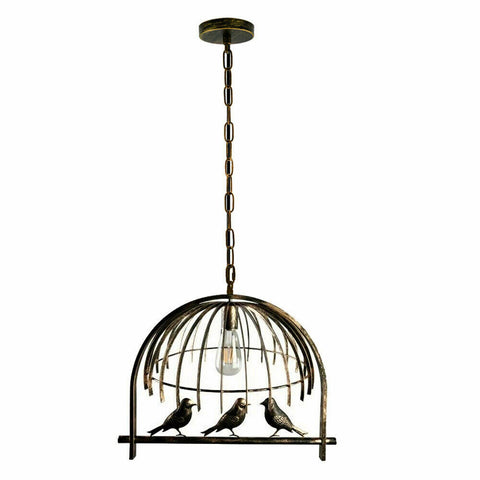 Bird Cage Design Hanging Pendant Light With Chain~1281