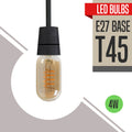 Vintage T45 Tube LED Bulb 4W E27 Warm White~1046