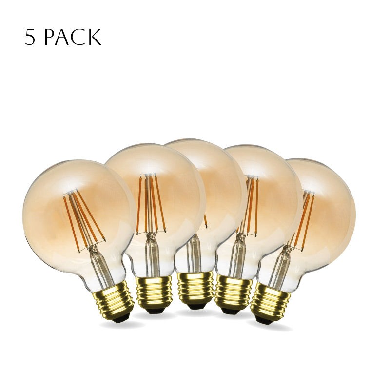 G95 E27 4W LED Globe Vintage LED Retro Light Bulbs~3087